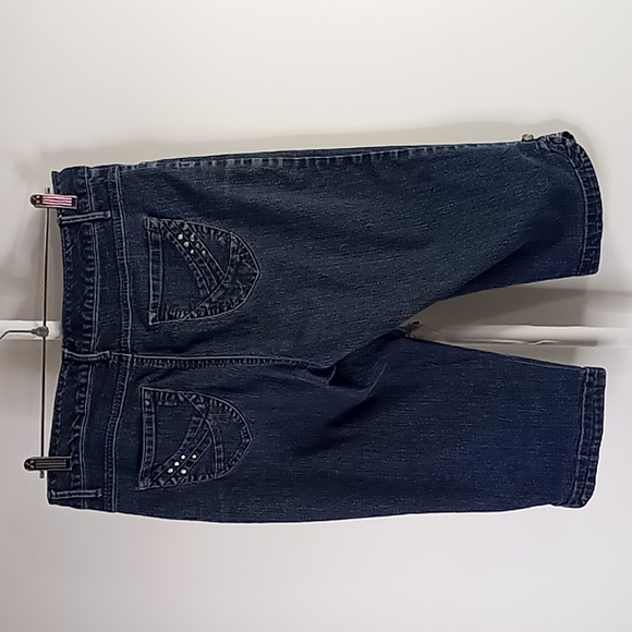 Nine West Jean Capris Size 12 Average - Picture 3 of 16